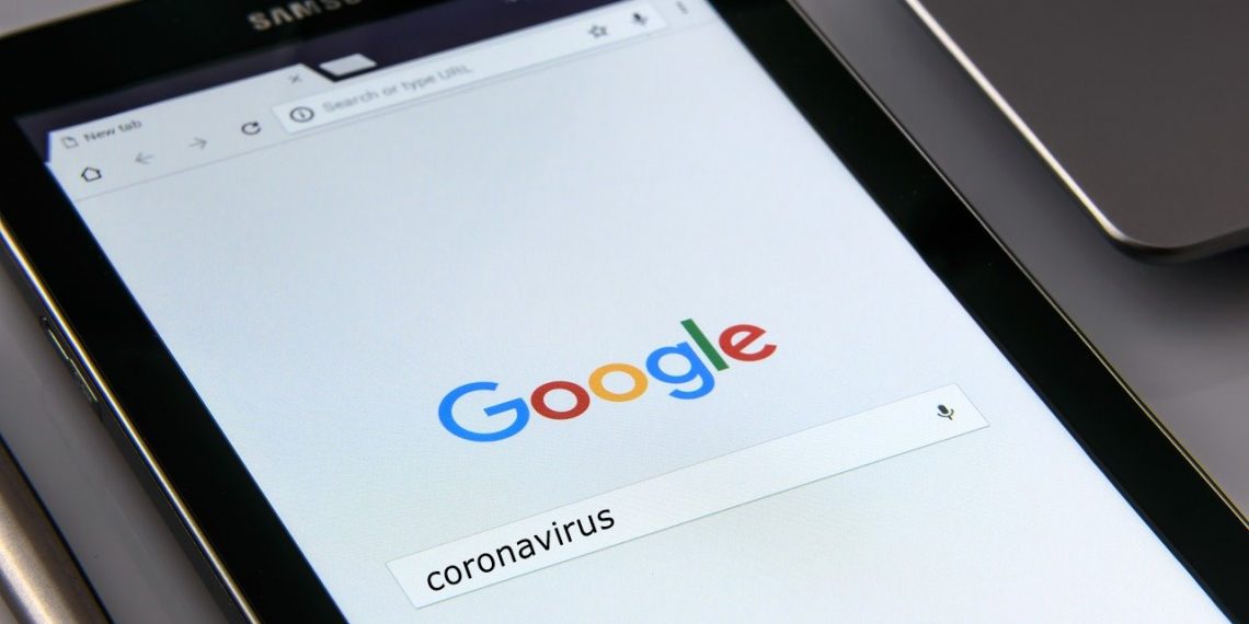 coronavirus google