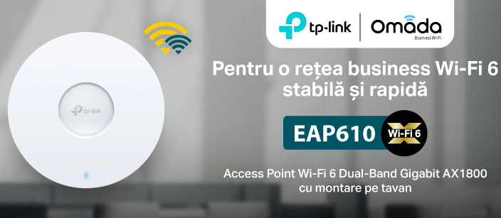 Wi-Fi 6 Omada EAP610